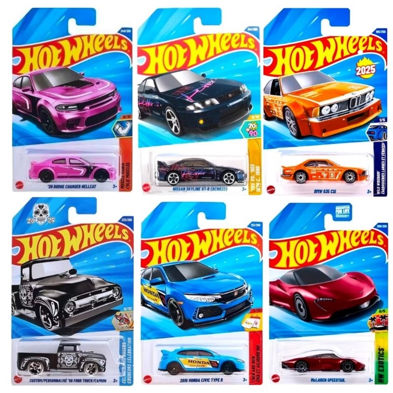 Hot Wheels Originais | Modelos Selecionados | Estoque Final | Variações