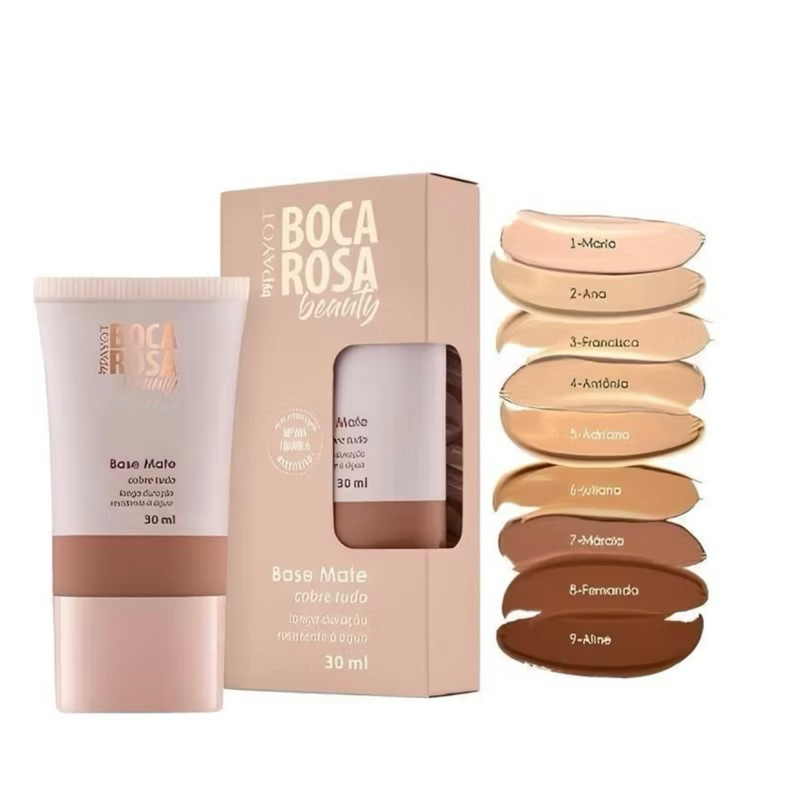 Base Mate 30ml Boca Rosa Beauty by payot promoção kit 1pç 2pçs 3pçs ...