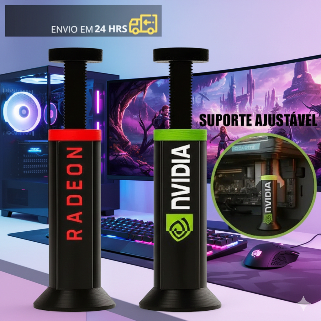 Suporte para placa de video, Todas as cores | Shopee Brasil