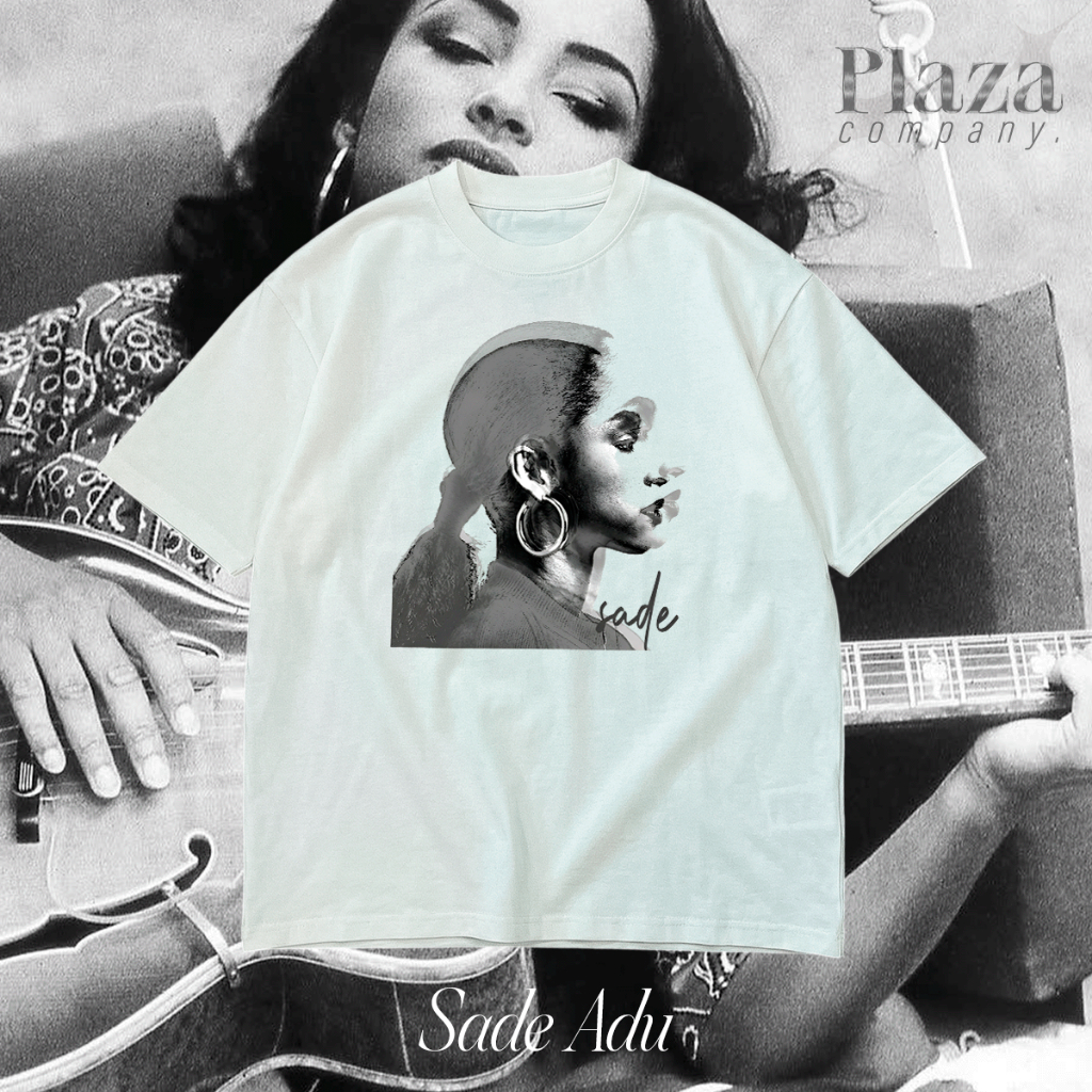 Camiseta T-Shirt Sade Adu Unissex 100% Algodão Premium | Shopee Brasil