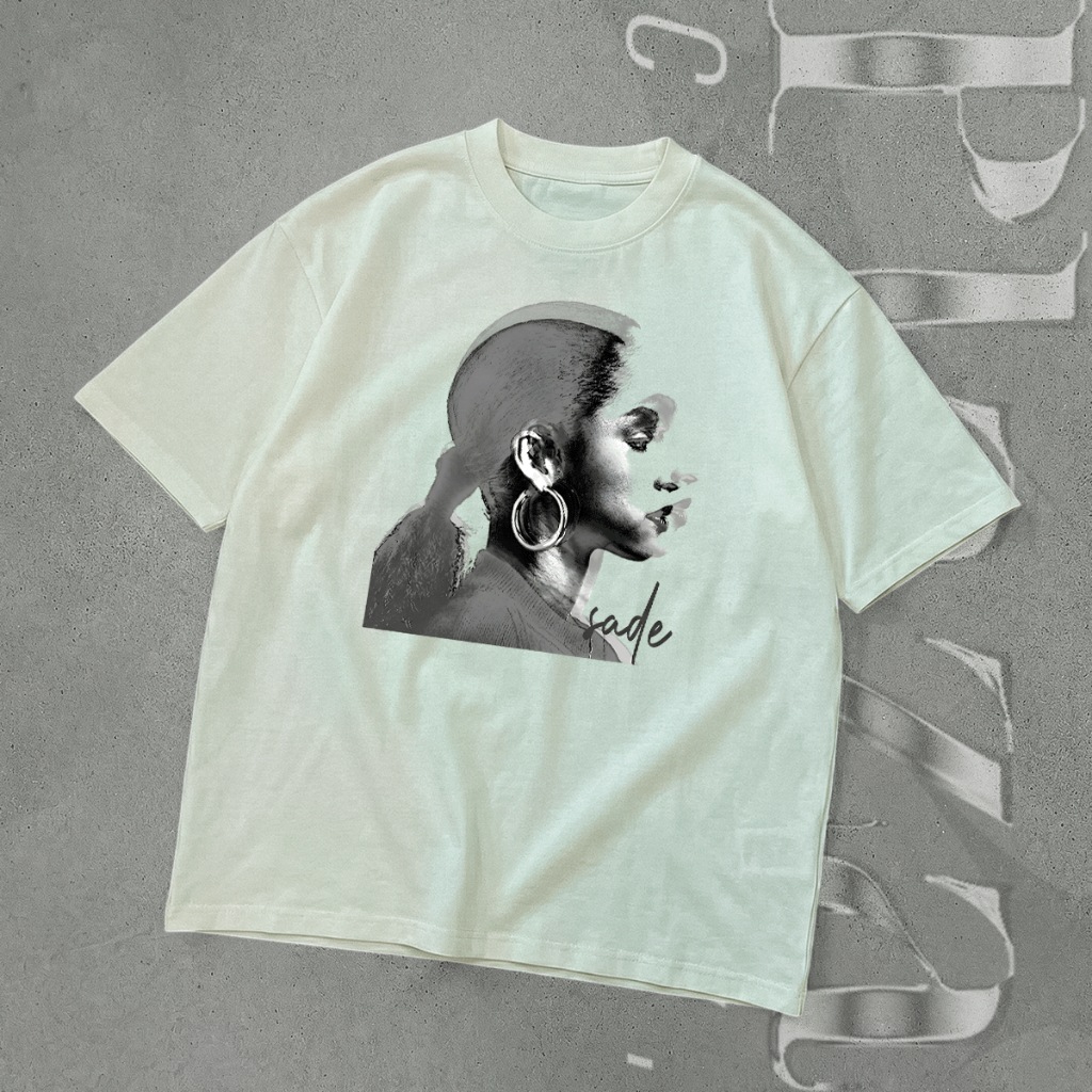 Camiseta T-Shirt Sade Adu Unissex 100% Algodão Premium | Shopee Brasil