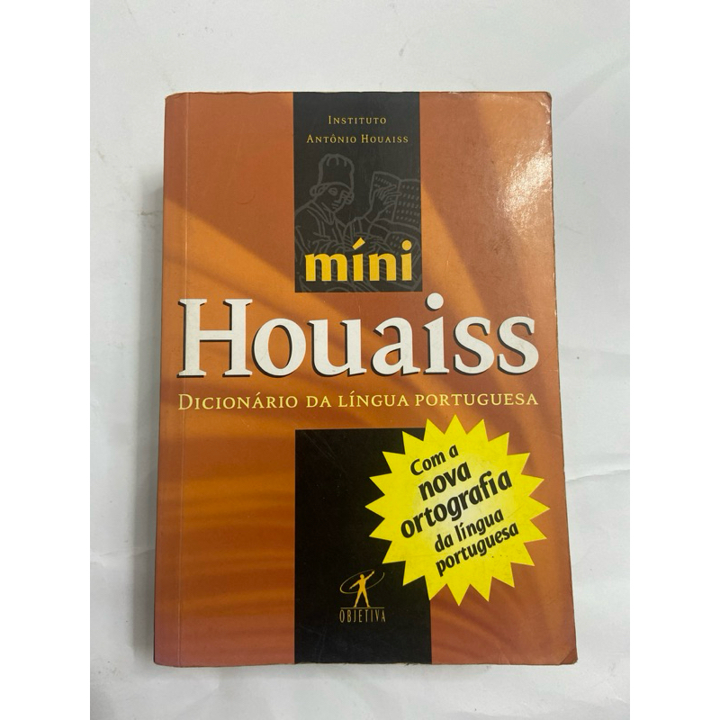 Minidicionário Houaiss - Língua Portuguesa - Nova ortografia | Shopee ...
