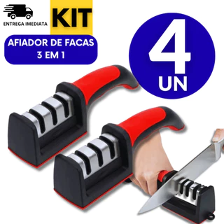 KIT Afiador de Facas Profissional Amolador Profissional, Amolar, Aço Inoxidavel Cozinha Utilidades em Oferta na Shopee