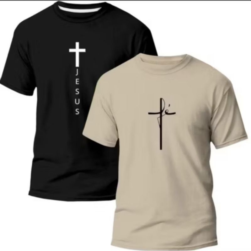 camisetas masculinas evangelicas em Promoção na Shopee Brasil 2026