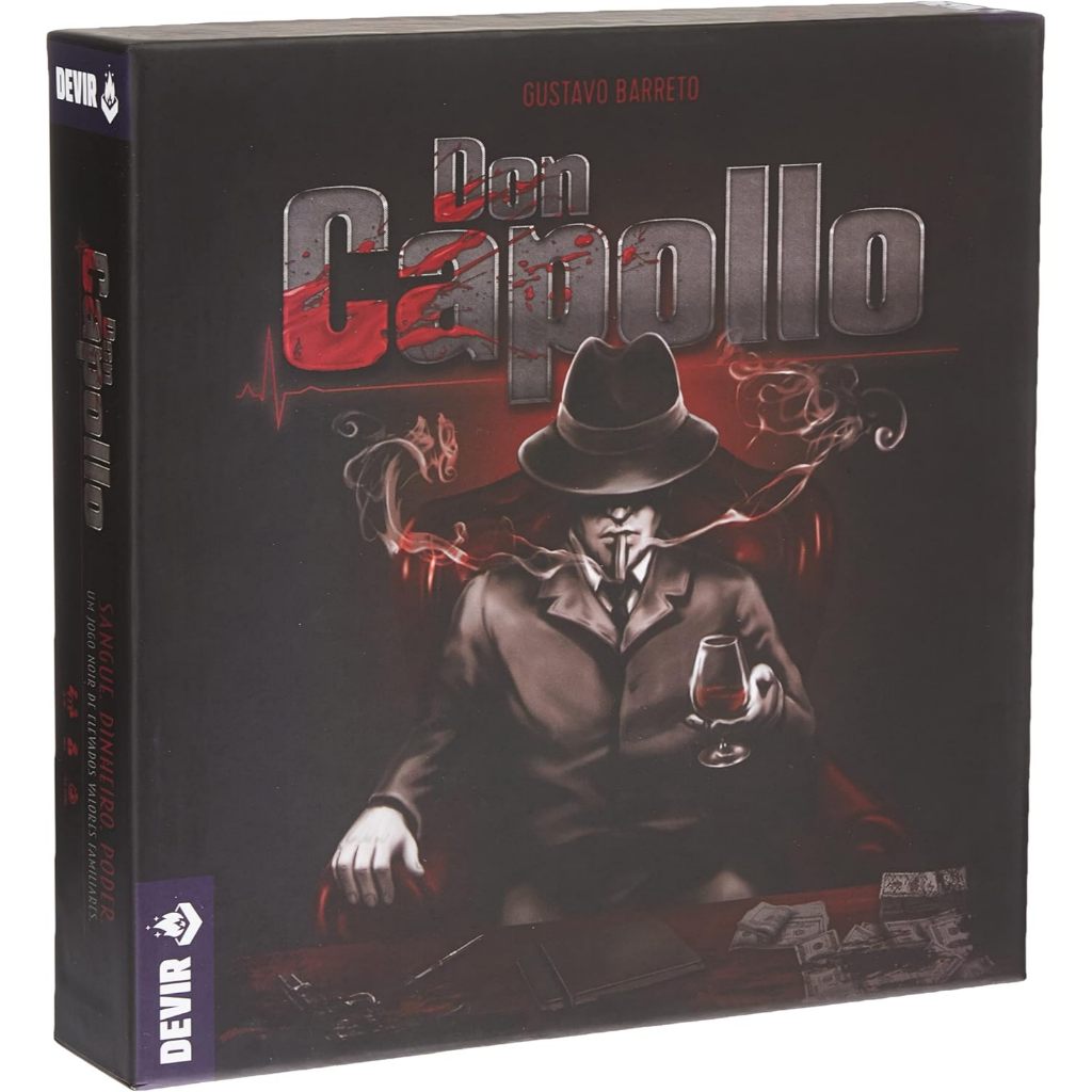 Jogo Don Capollo 2a Edição - com pequeno dano - Estratégia Devir - Bonellihq