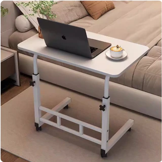 Mesa de escritório/computador multifuncional, com rodízios e altura ajustável, feita de MDF