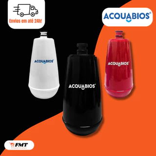 Refil Para Torneira Filtro Bica Móvel E05 Cor Preto Vermelho Branco Acquabios