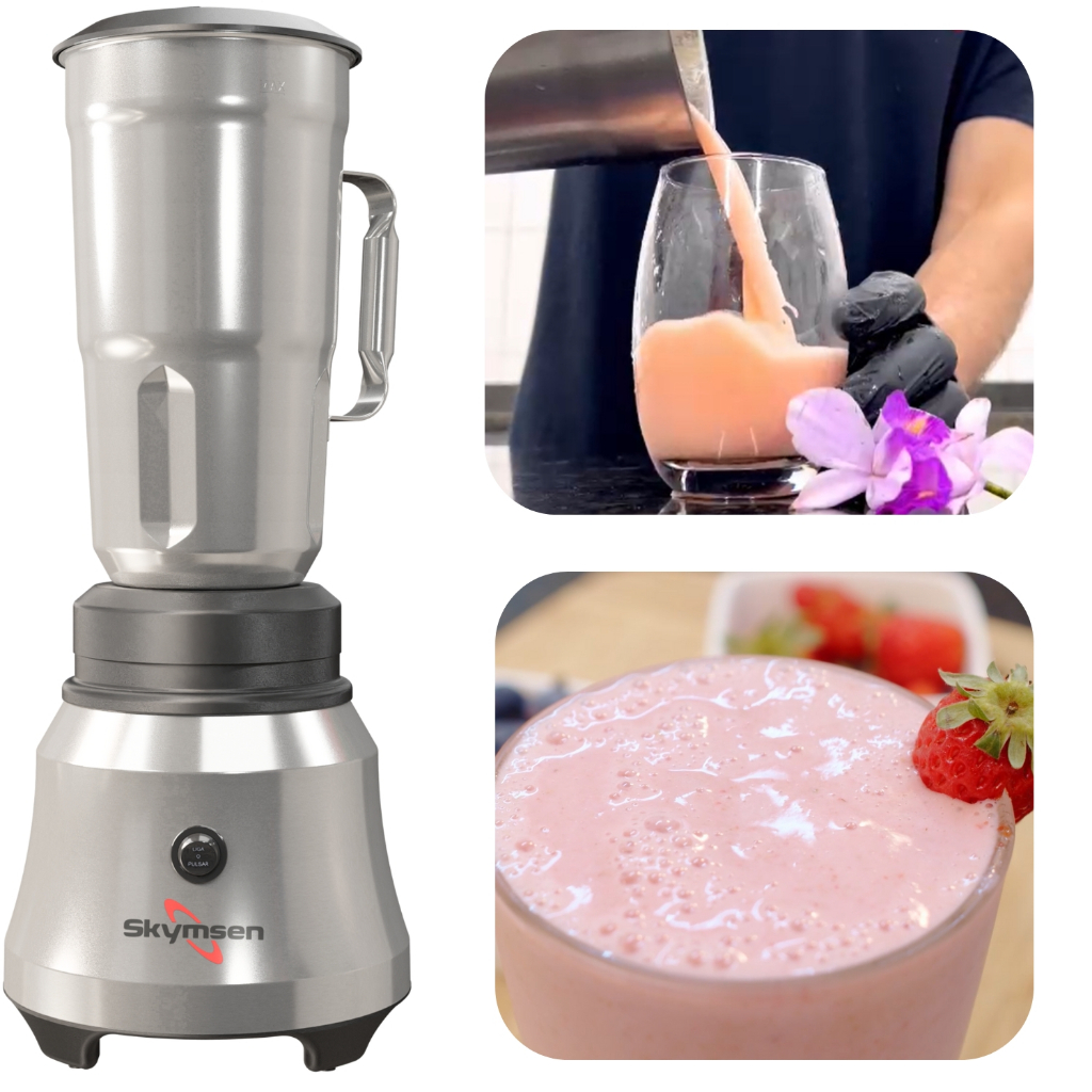 Liquidificador Skymsen TA2 Inox 2L 1000W Alta Rotação Estrut