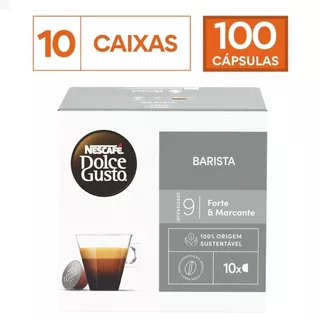 Kit 10 Caixas Dolce Gusto Barista Café 100 Cápsulas em Oferta na Shopee