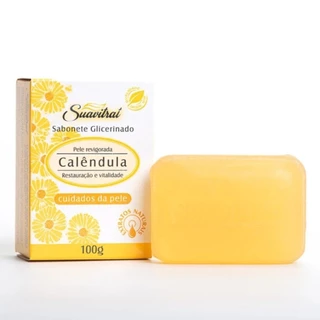 Sabonete Glicerinado Calêndula 100g - SUAVITRAT em Oferta na Shopee