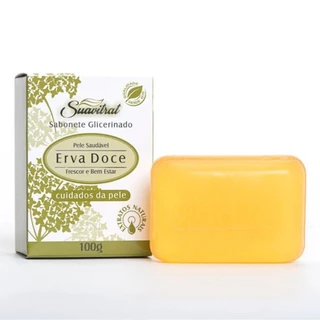 Sabonete Glicerinado Erva Doce 100g - SUAVITRAT em Oferta na Shopee