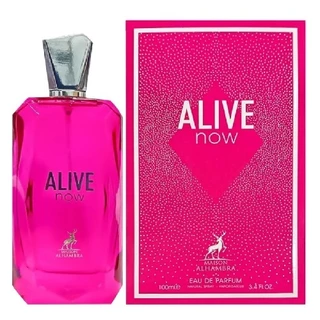 Perfume Árabe Original Feminino Maison Alhambra Alive Now Eau De Parfum 100 Ml em Oferta na Shopee