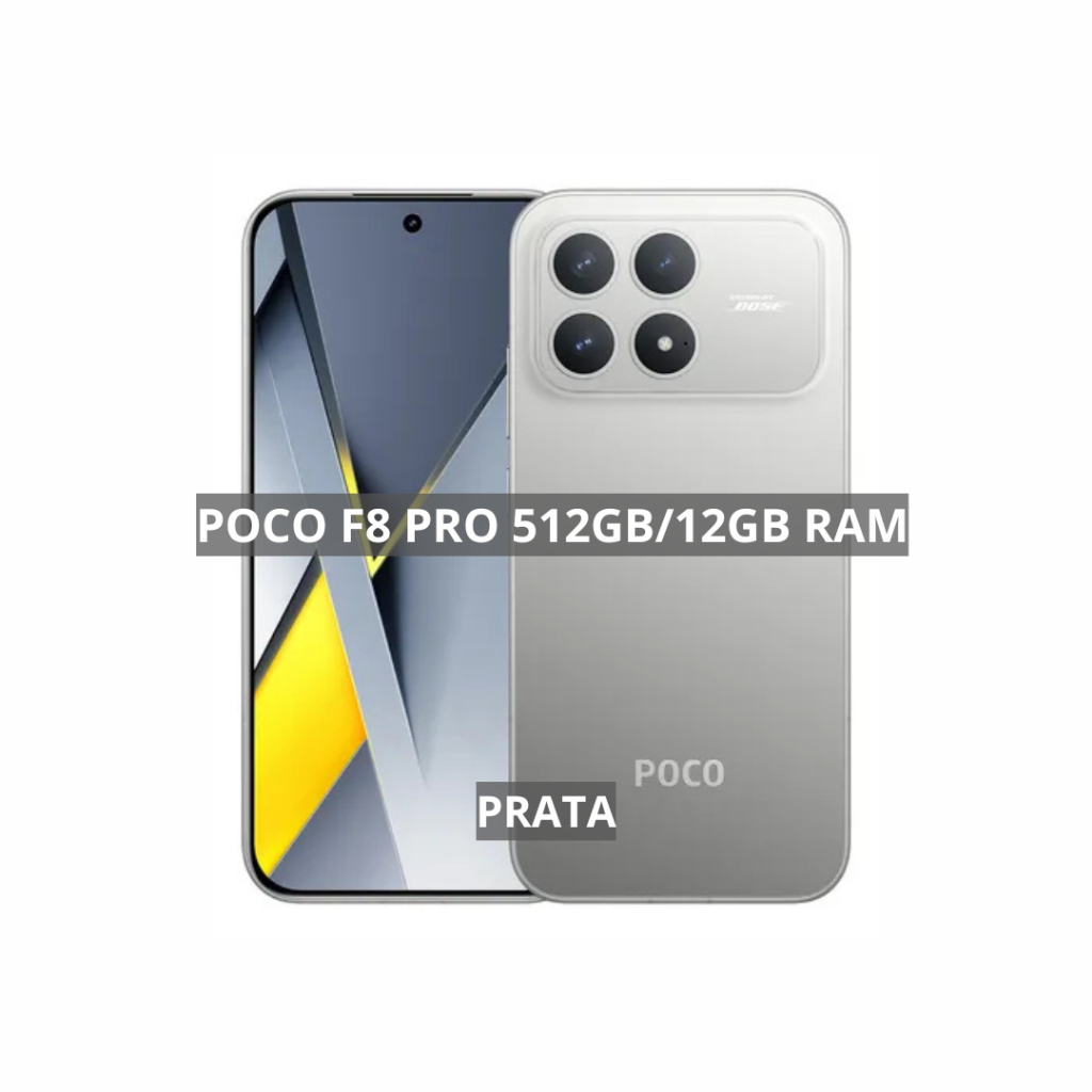 Xiaomi Poco F8 Pro 5G,Versão Global 256-512GB/12 GB RAM