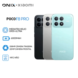 Xiaomi Poco F8 Pro 5G, 512GB/12 GB RAM, Processador Snapdragon 8 Elite, Câmera 50MP, Novo Lacrado, Versão Global