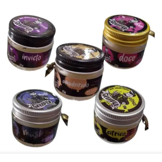 Balm para Barba CAVEGUR 25g – Hidratação e Controle dos Fios 3 UNIDADES sortidas