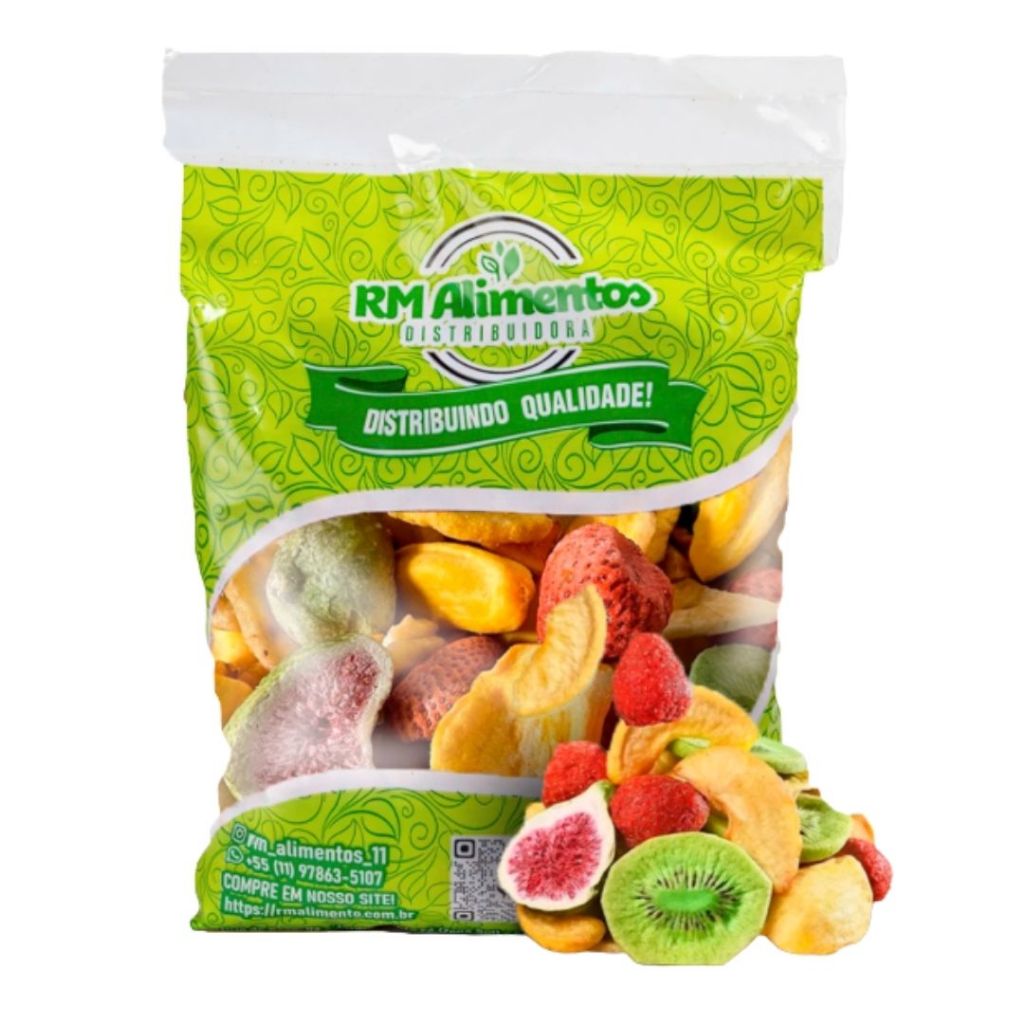 Mix de Frutas Tropicais Liofilizadas - 250g a 1Kg