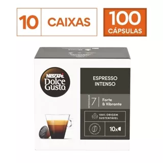 Kit 10 Caixas Dolce Gusto Espresso Intenso 100 Cápsulas em Oferta na Shopee