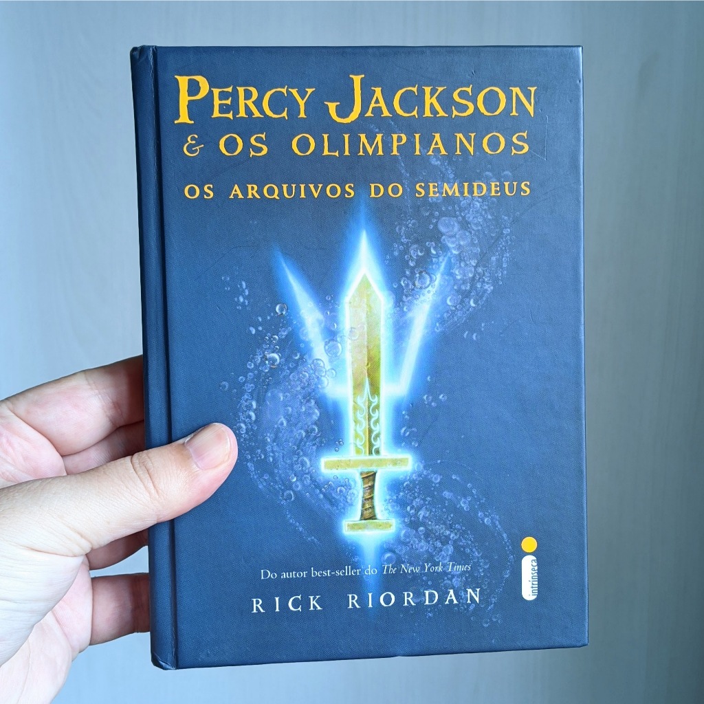 Os arquivos do semideus: Percy Jackson e os olimpianos, Rick Riordan ...