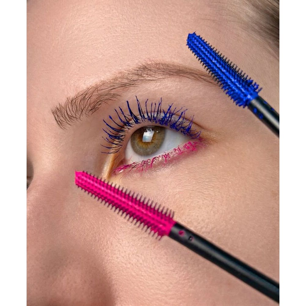 Luluca By Melu Mascara Azul/Rosa Flick It Kit c/2 RRE2003 | Shopee