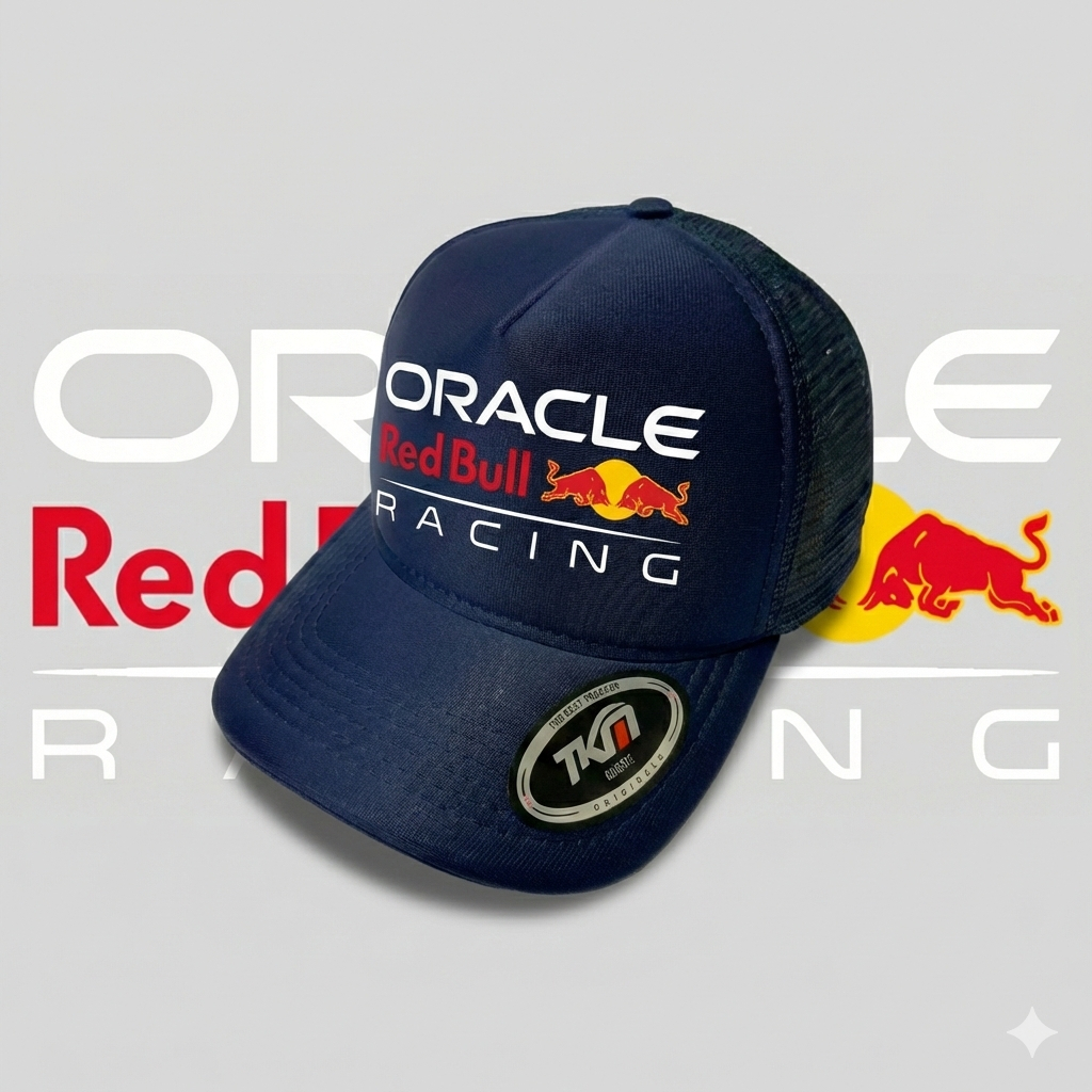 Boné Red Bull Racing 2026 Meia Tela Marinho ENVIO NO MESMO DIA 10H ...