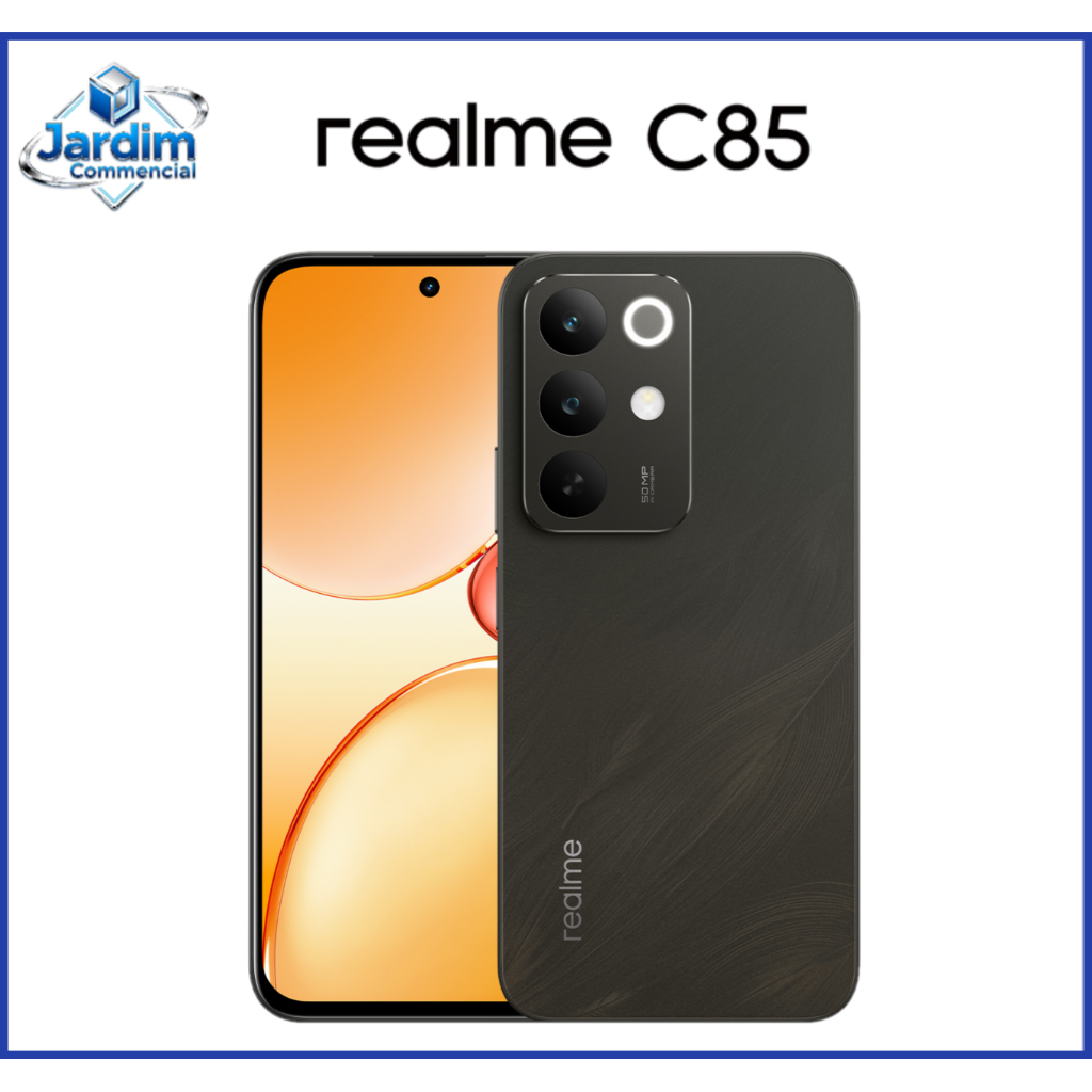 Smartphone Realme C85 256gb 8GB Ram Dual Sim Nfc Tela 6.8