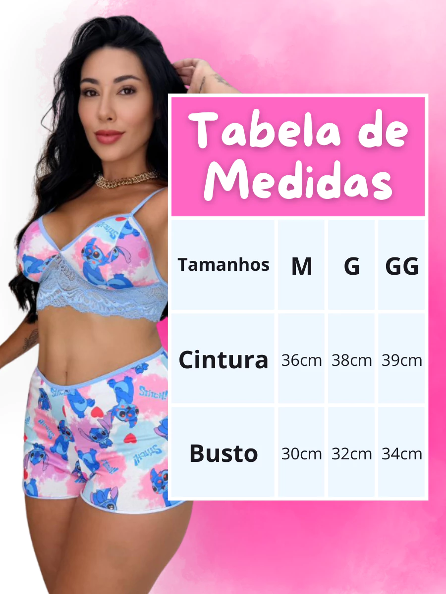 Baby Doll Feminino Estampado Top Doll em Suede com Cropped e Detalhes em Renda - foto 8