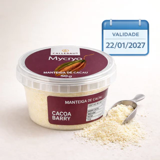 Mycryo Callebault Manteiga De Cacau Em Pó Fracionado  Para Temperagem de chocolate Ovos Pascoa em Oferta na Shopee