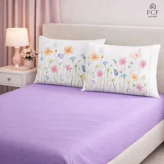 Kit Jogo de Lençol Micropercal 400 Fios Ponto Palito Fronha Aquarela em Oferta na Shopee