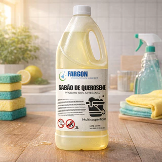 SABÃO DE QUEROSENE FARGON 2L CONCENTRADO em Oferta na Shopee