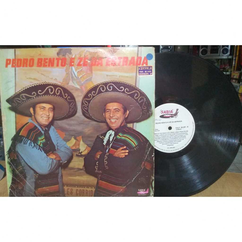 LP: PEDRO BENTO & ZÉ DA ESTRADA - Discografia [Venda Por Unidade