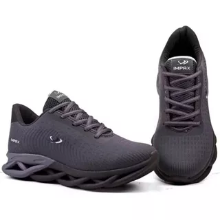Tênis Esportivo Masculino Impax Pro Estiloso Moderno Confortável Resistente Treino Academia