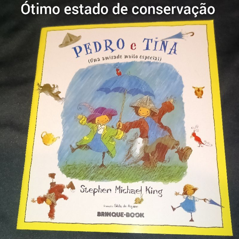 Livro infantil - Pedro e Tina (Uma amizade muito especial) | Shopee Brasil
