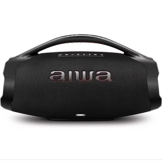 AIWA Boombox Plus Caixa de Som Bluetooth Preto com Som de Alta Definição 3 Vias, 200W RMS e IP66 em Oferta na Shopee