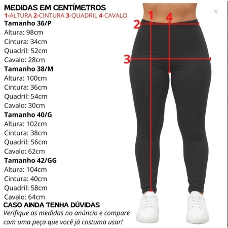Calça Legging Slim Térmica Belle Curves 3075.C1
