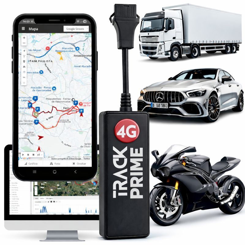 Rastreador Veicular 4g Gps Carro Moto Caminhão Localizador e Bloqueador ...