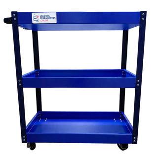 Carro Metalico Para Ferramentas Aberto Sem Gaveta 80kg em Oferta na Shopee