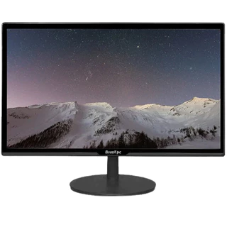 Monitor LED 21.5" BrazilPC Widescreen Full HD Preto Bivolt Ideal para Trabalho Estudos e Home Office