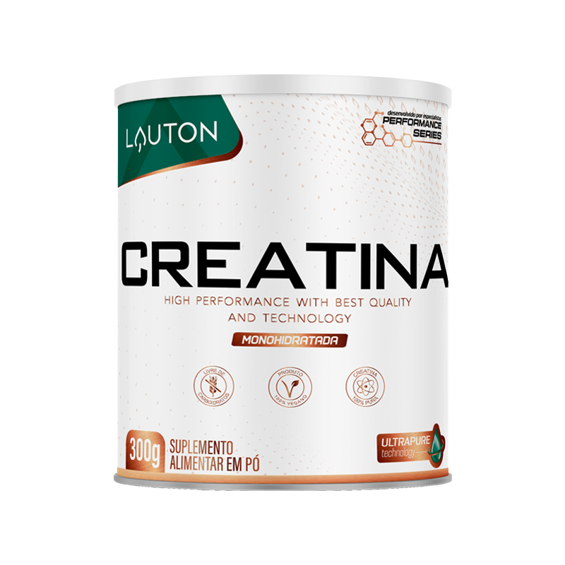 Creatina Monohidratada High Performance (300g) - Lauton | Shopee Brasil