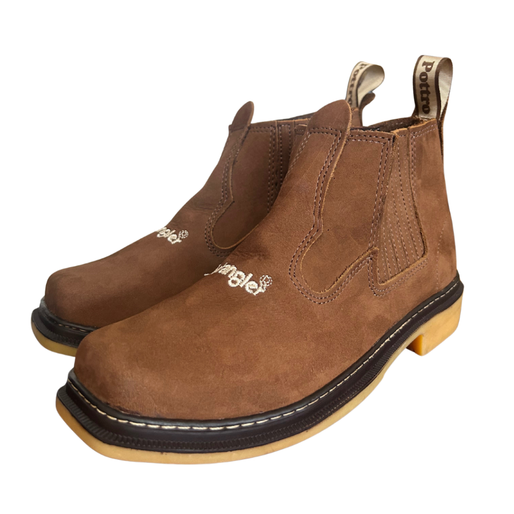 Bota Botina Wrangler de trabalho Latex Rodeio | Shopee Brasil