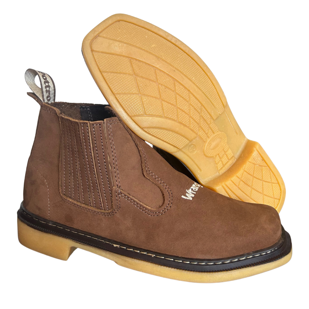 Bota Botina Wrangler de trabalho Latex Rodeio | Shopee Brasil