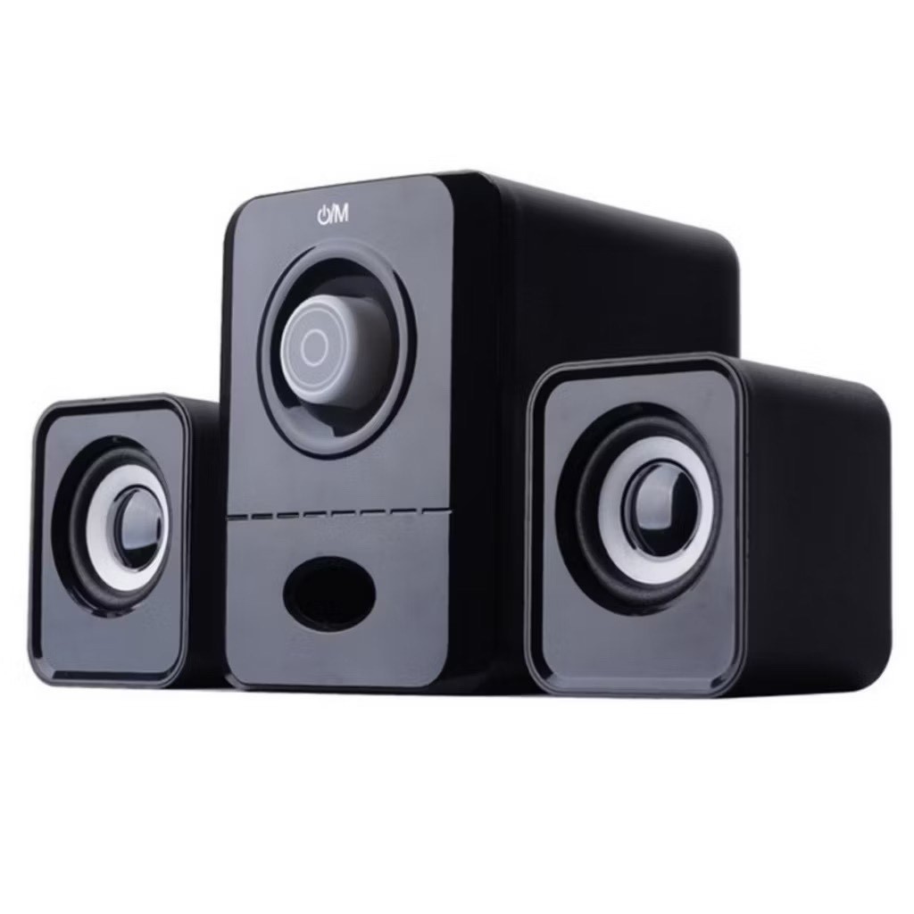 Caixa de som PC 2.1 Bass Para Notebook Computador | Shopee Brasil