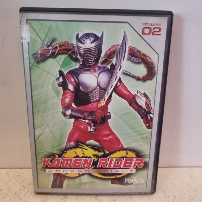 Dvd Original - Kamen Rider: Dragon Knight - Volume 2 | Shopee Brasil
