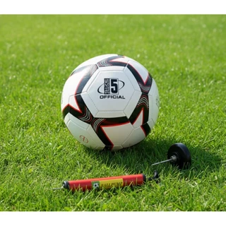 Bola Futebol Costurada Campo E Society com Bomba De Ar Profissional