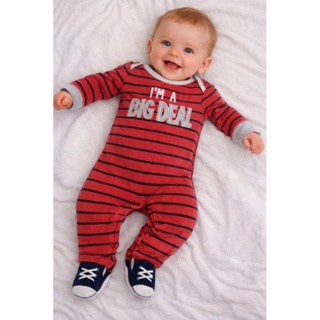Macacão de Bebê Carter's Menino NB Recém Nascido Semi Novo em Oferta na Shopee