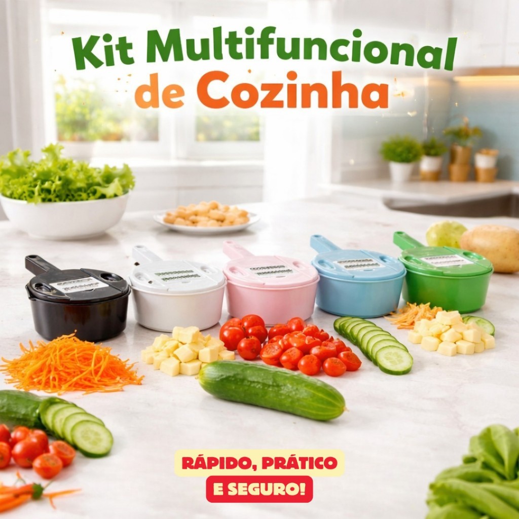RALADOR DESCASCADOR CORTADOR FATIADOR DE LEGUMES VEGETAIS ALIMENTOS FRUTAS MULTIFUNCIONAL 12 EM 1