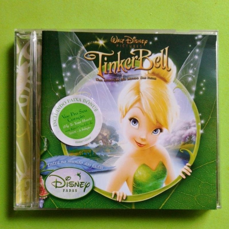 cd TINKERBELL - uma aventura no mundo das fadas - trilha sonora (2008 ...