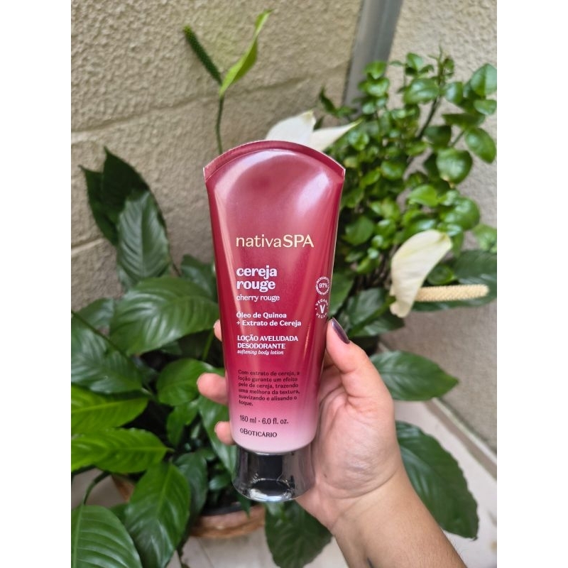 Hidratante Corporal Nativa SPA Cereja Rouge 200ml O Boticário