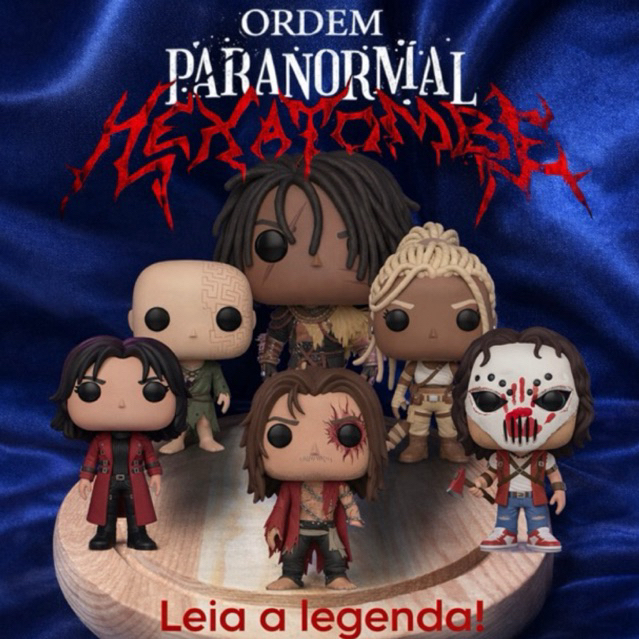 Boneco Estilo Funko Pop Ordem Paranormal Hexatombe RPG Personagens ...