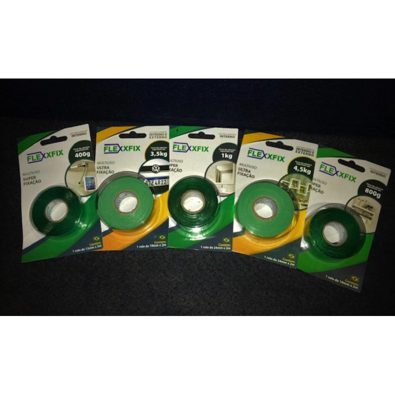 Flexfix - Fita dupla face multiuso super fixação 15cmx800gramas ...