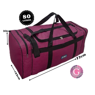 80L - Bolsa De Viagem - Bolsa Sacola de Viagem GG Extra Grande - Mala de Viagem Tiracolo e de Mão em Oferta na Shopee